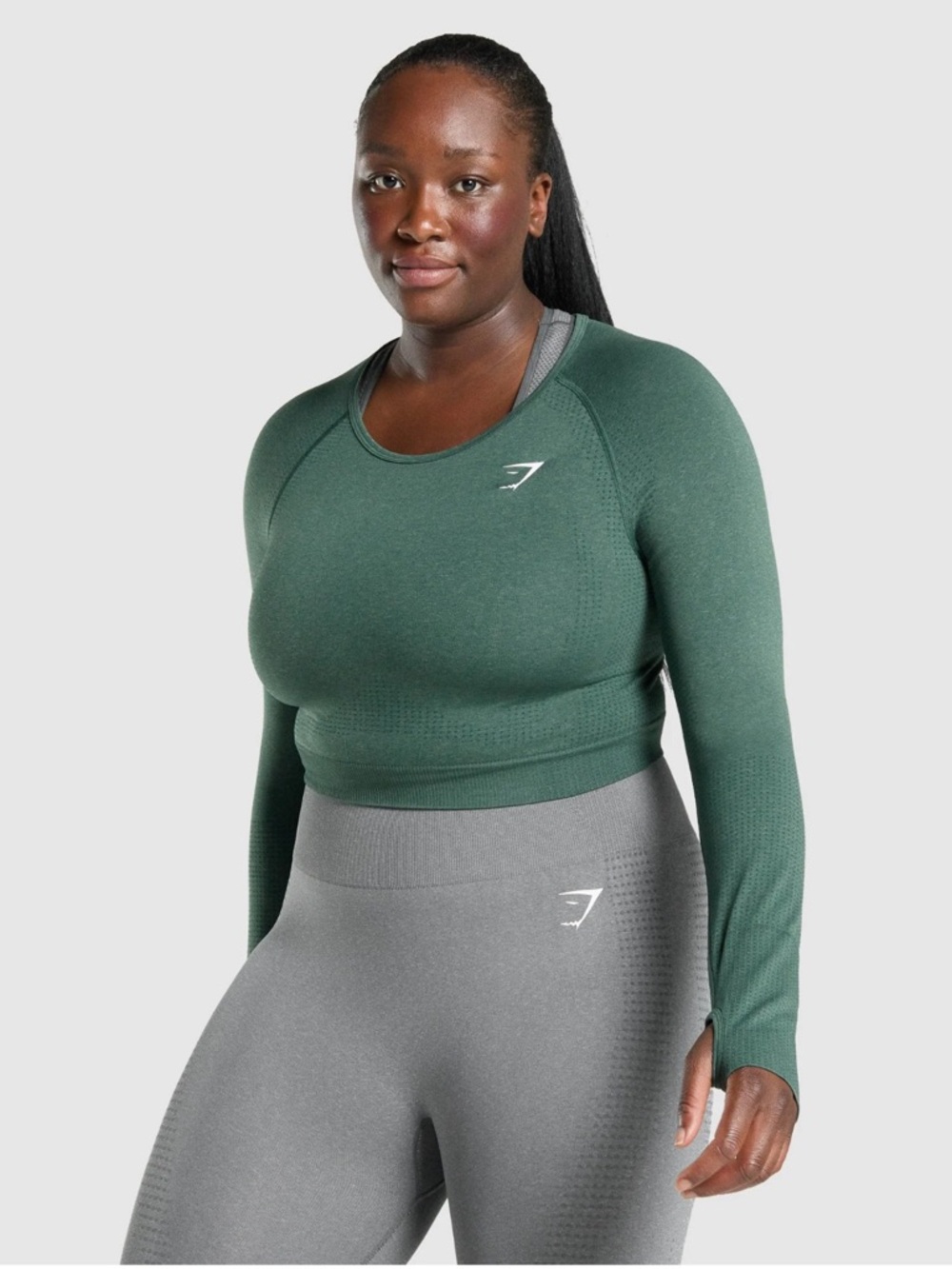 Women’s Gymshark VITAL CROP TOP Long-Sleeve Workout Top